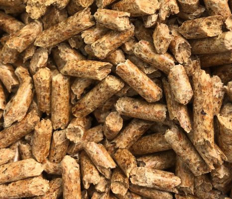 close up of wood pellets - Wood Fuel Co-operative