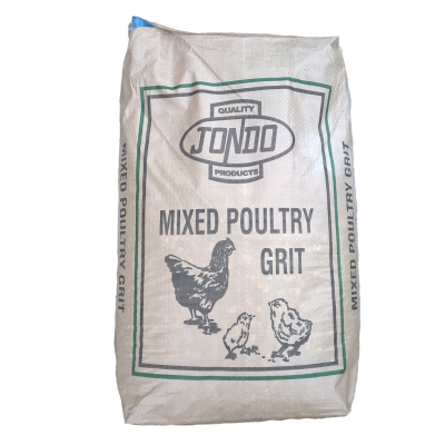 a bag of poultry grit - Wood Fuel Co-operative