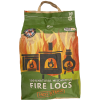 Miscanthus Fire Logs a bag of fuel cobs made from dried miscanthus Wood Fuel Co-operative