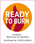Ready to Burn logo for Kindling - Wood Fuel Co-operative