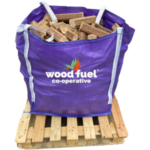 Woodlets briquettes bulk bag - Wood Fuel Coop