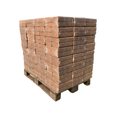 A full pallet of UK RUF - Wood Fuel Coop