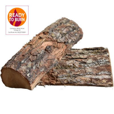 2 Oak Logs Ready to Burn | Wood Fuel Coop