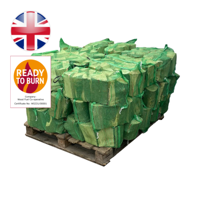 Half Pallet Local Kiln Dried Logs Ready to Burn | Wood Fuel Coop