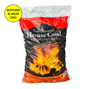 A 25kg bag of Traditional House Coal Doubles - Wood Fuel Co-operative